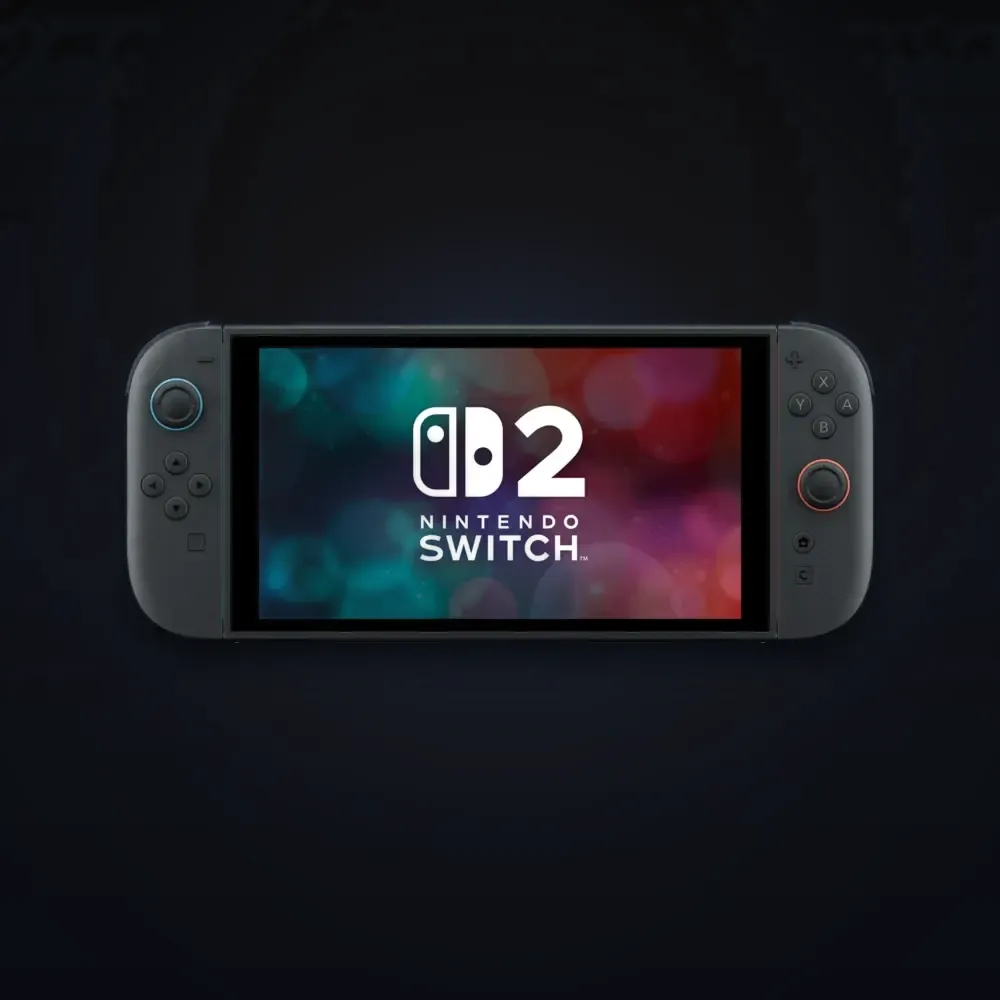 Nintendo Switch 2 — Bigger screen, more power, backward compatible.